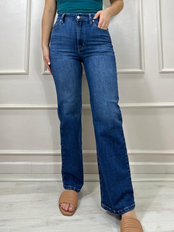 Wide Leg Stretch Oscuro Petite