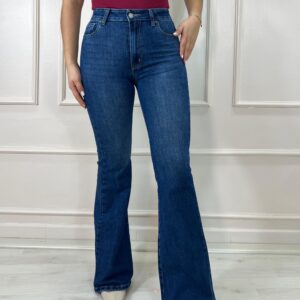 Flare Jean Azul Medio