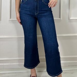 Wide Leg Crop Oscuro