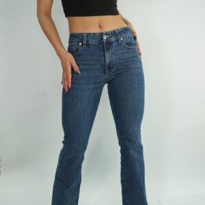 Flare Jean Low Rise Claro