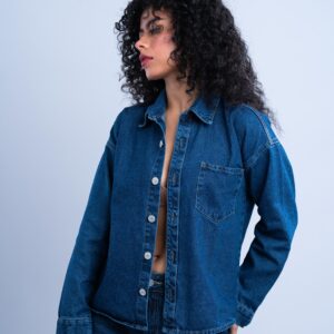 Chaqueta Ligera Azul Oscuro
