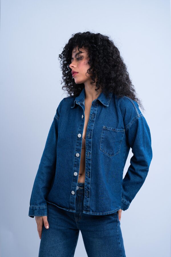 Chaqueta Ligera Azul Oscuro