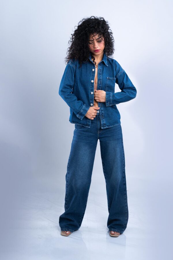 Chaqueta Ligera Azul Oscuro - Imagen 3