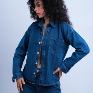 Chaqueta Ligera Azul Oscuro