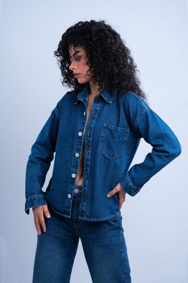Chaqueta Ligera Azul Oscuro - Imagen 2