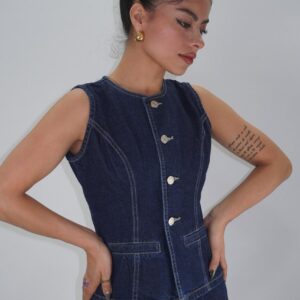 Chaleco Jean Olivia
