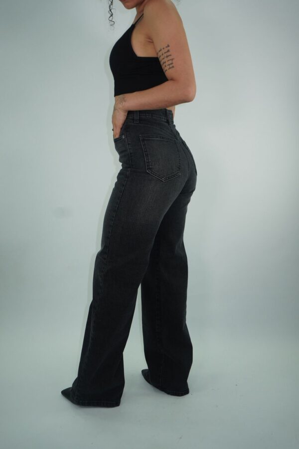 Wide Leg Clásico Negro - Imagen 3