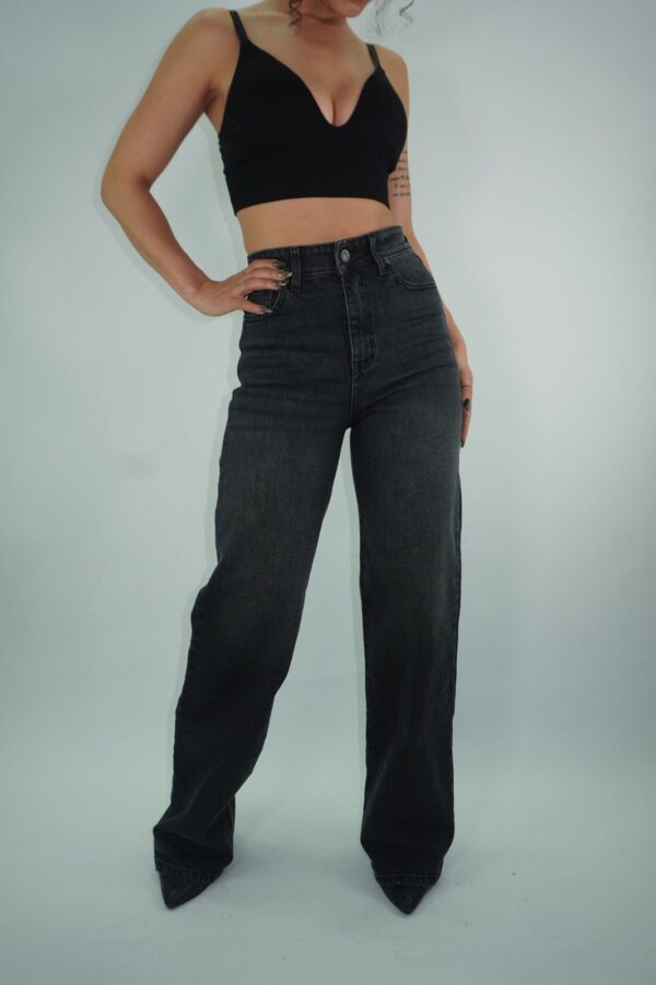 Wide Leg Clásico Negro