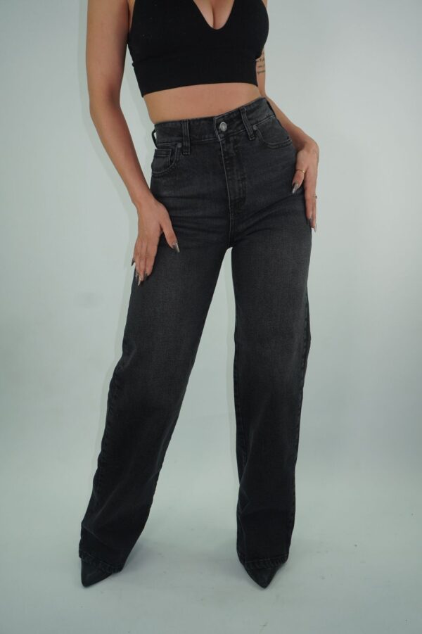 Wide Leg Tapa Negro