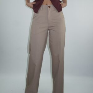 Pant Tela Lia Beige