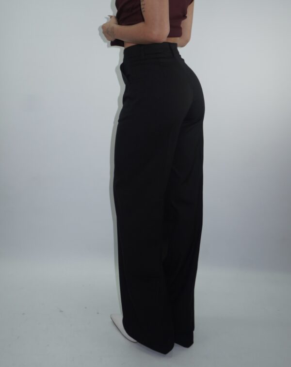 Pant Tela Lía Negro - Imagen 2