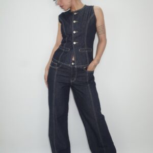 Chaleco Natural Conjunto Olivia