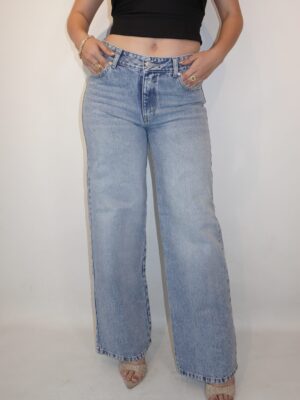Wide Leg Tiro Medio