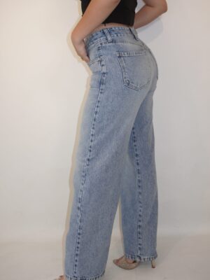 Wide Leg Tiro Medio
