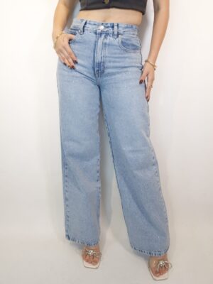 Wide Leg Brillos Claro