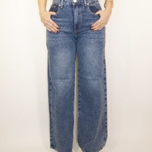 Wide Leg Brillos Oscuro