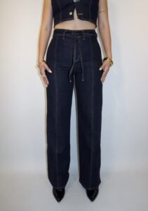 Wide Leg Jean Conjunto Lau
