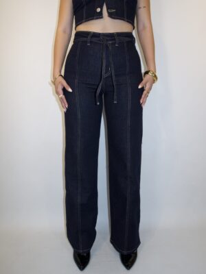 Wide Leg Jean Conjunto Lau