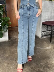 Wide Leg Nia Azul Claro