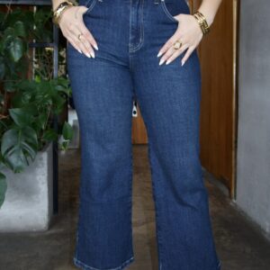 Culotte Jean Azul Oscuro