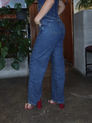 Wide Leg Nia Azul Medio