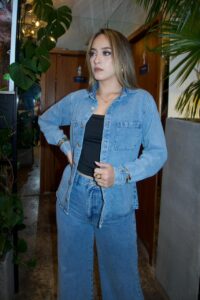 Chaqueta Emilia Tono Claro