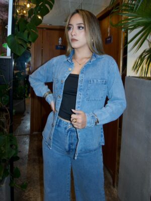 Chaqueta Emilia Tono Claro
