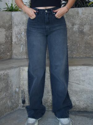 Wide Leg Gris