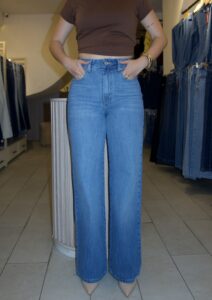 Wide Leg Comfort-Azul Medio