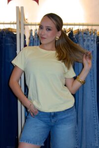 T-Shirt Básica Amarillo
