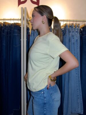 T-Shirt Básica Amarillo