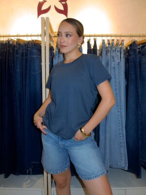 T-Shirt Básica Azul Navy