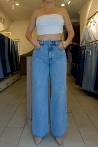 Wide Leg Comfort Claro