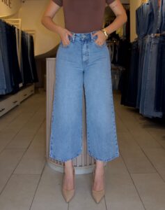 Culotte Jean - Azul Claro
