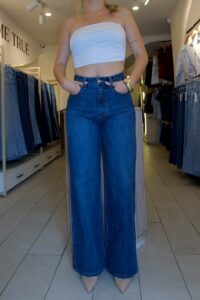 Wide Leg Comfort - azul oscuro