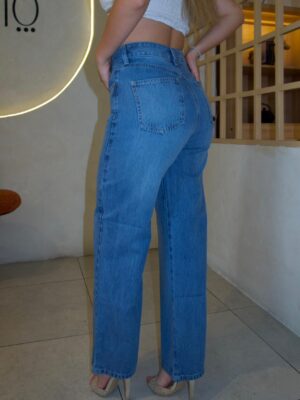 Wide Leg Elástico Petite - Tono Claro