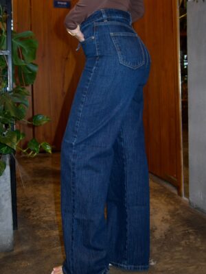 Wide Leg Con Correa - Tono Oscuro