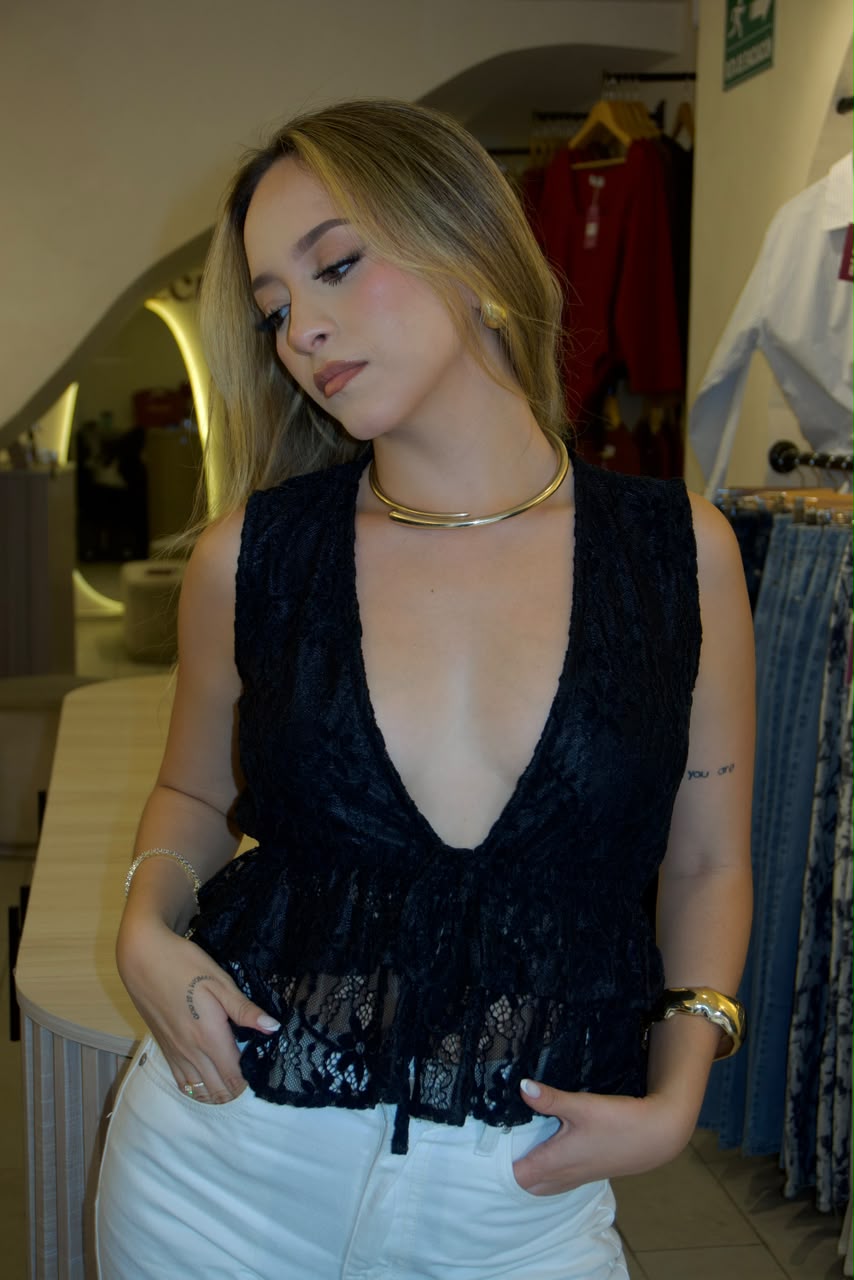 Blusa Mery - Negro - Imagen 2